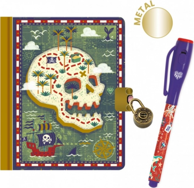 DJECO Titkos napló varázstollal Steve