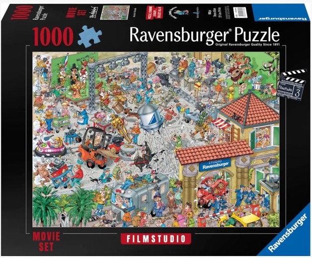 Ravensburger puzzle Ray's Comic – filmstúdió 1000 darabos