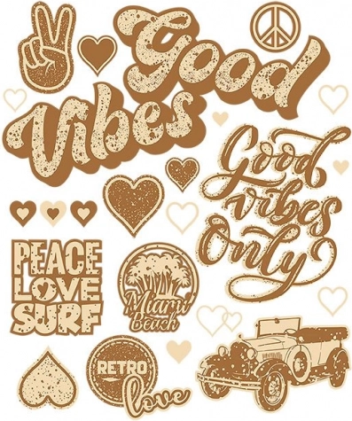 Retro vasalható fólia