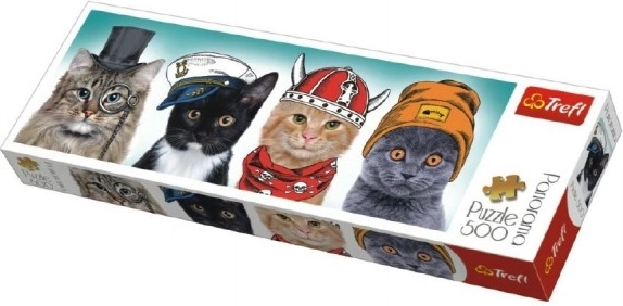 Panoráma puzzle TREFL - Puha csapat 500 darab