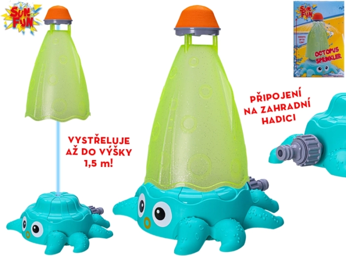 Sun Fun polip formájú kerti öntöző