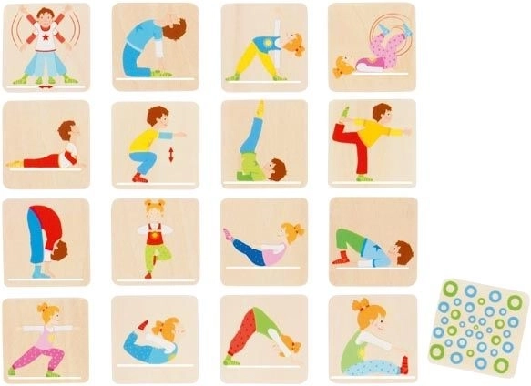 Goki fa memóriajáték Gimnasztika