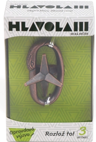 Fém ördöglakat Nagy csillag