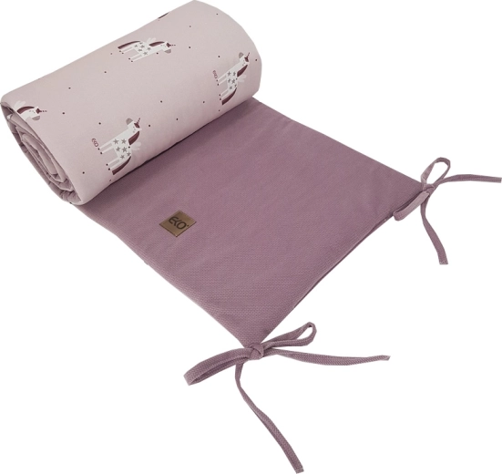 EKO rácsvédő kiságyba Beige Meadow 180 × 35 cm