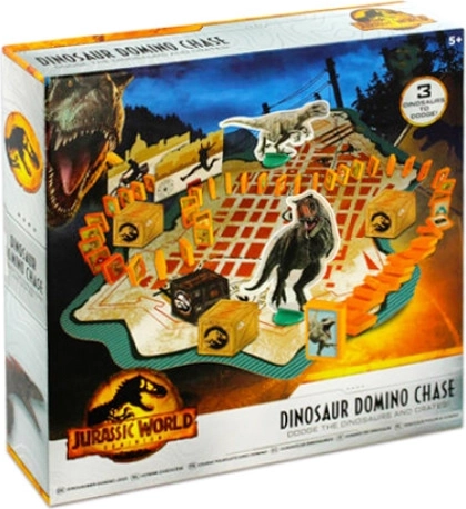 Jurassic World Dominion: dinoszaurusz dominó hajszája – családi játék