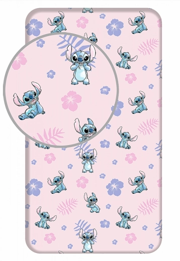 Lilo és Stitch lepedő 90 × 200 cm