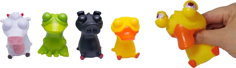 Nyomkodható állatka 8 cm