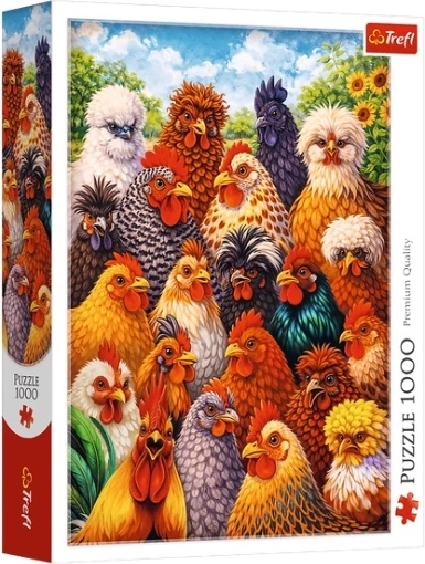 Tyúkok puzzle 1000 darab