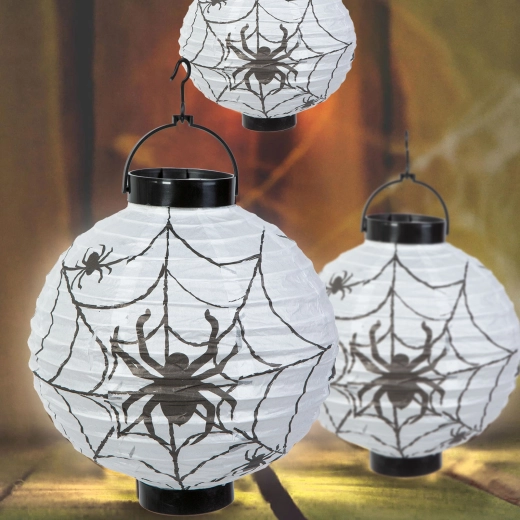 LED-lampion pókháló, 20 cm