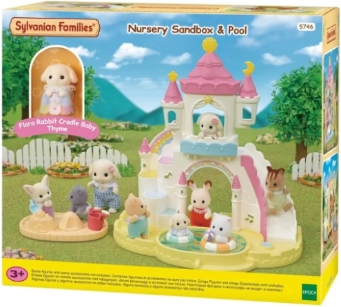 Sylvanian Families játszótér medencével