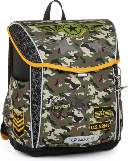 Bagmaster iskolatáska Prim 23 C vadászgépekkel
