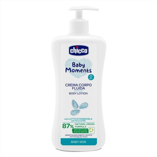 CHICCO Baby Moments mandulatejes testápoló 500 ml