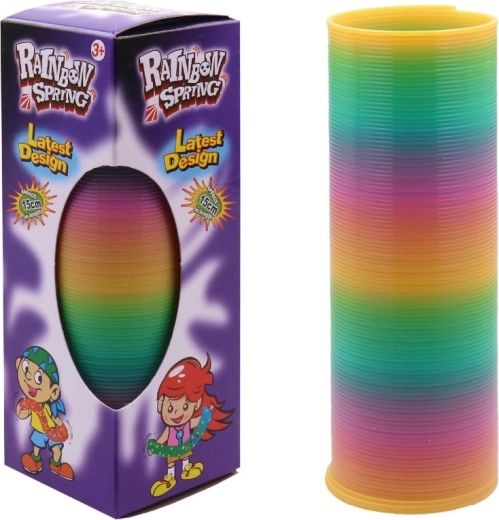15 cm-es műanyag rugó gyerekeknek