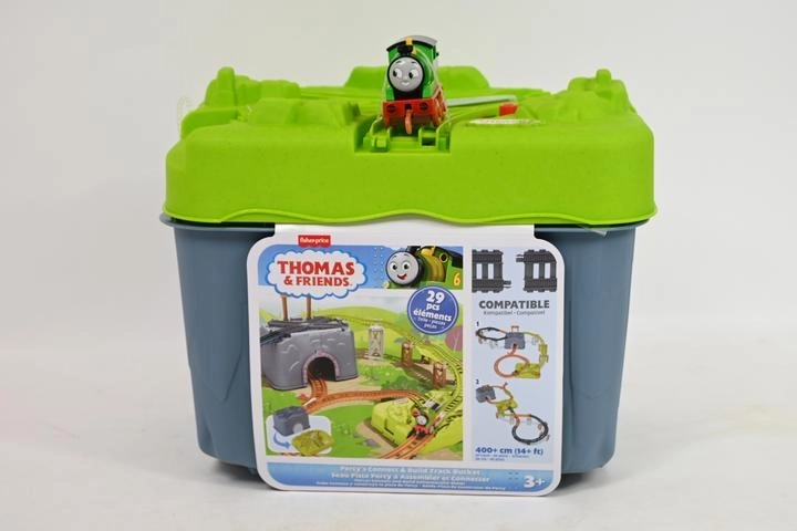 Fisher-Price Thomas és barátai nagy doboz pályaszetttel, Percyvel