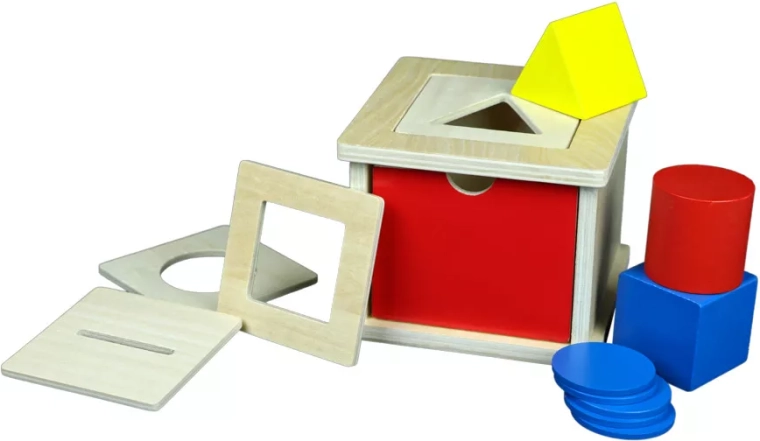 Moyo Montessori cserélhető bedobó doboz - 1 db