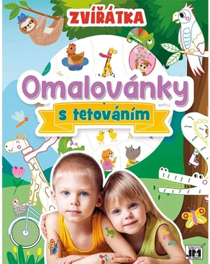 Állatos kifestő tetoválásokkal