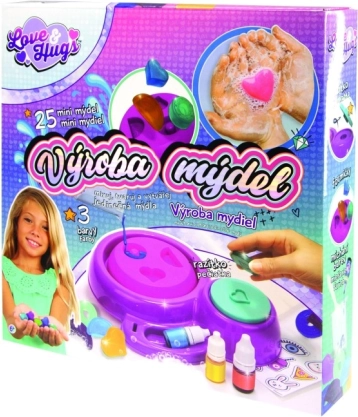 Love and Hugs szappankészítő – kreatív készlet gyerekeknek