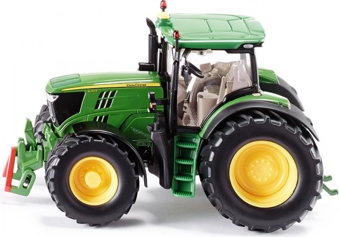 Siku Farmer John Deere 6210R traktor billenő pótkocsival