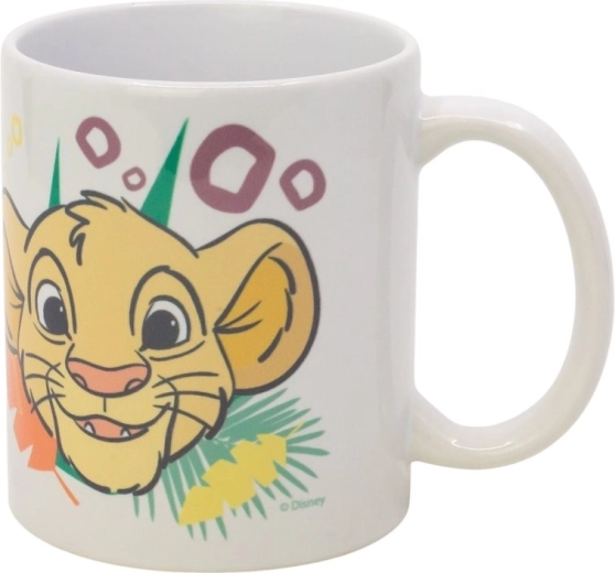 Kerámia bögre 325 ml Oroszlánkirály – dzsungel