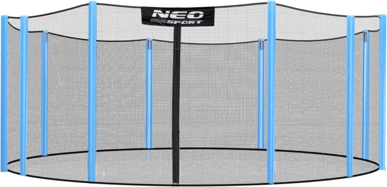 Neo-Sport külső védőháló trambulinhoz 457–465 cm (15 ft), 10 oszlophoz