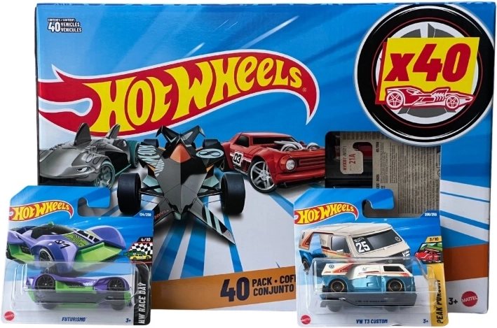Hot Wheels 40 db-os kisautó szett