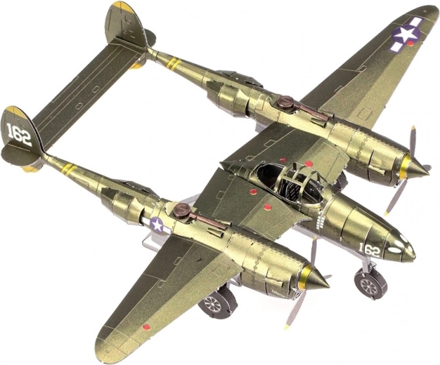 METAL EARTH 3D kirakó Lockheed Martin P-38 Lightning (ICONX)