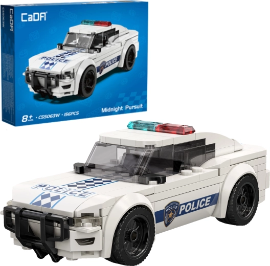 CaDA építőkészlet Midnight Pursuit sportkocsi – 156 darab