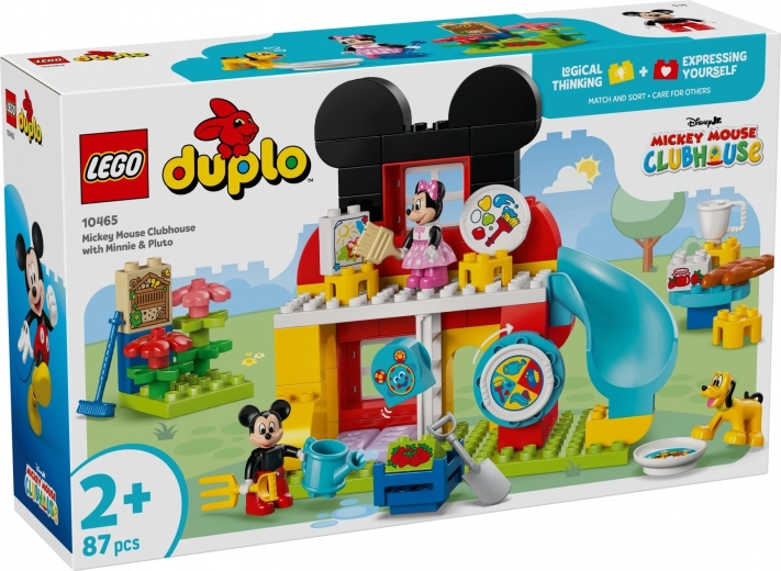 LEGO DUPLO Disney Mickey egér klub Minnie-vel és Plútóval