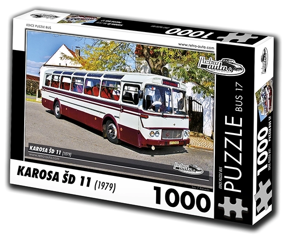 Puzzle Retro Autók Karosa ŠD 11 1000 darabos