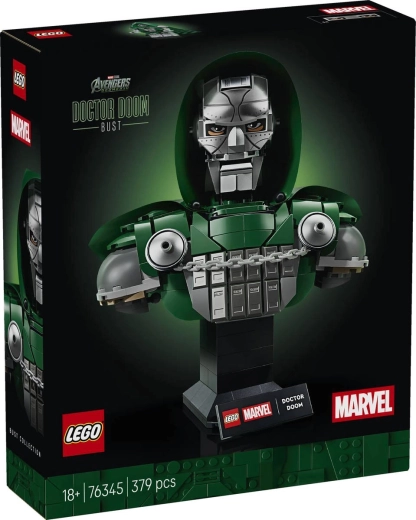 LEGO Marvel Doctor Doom mellszobra