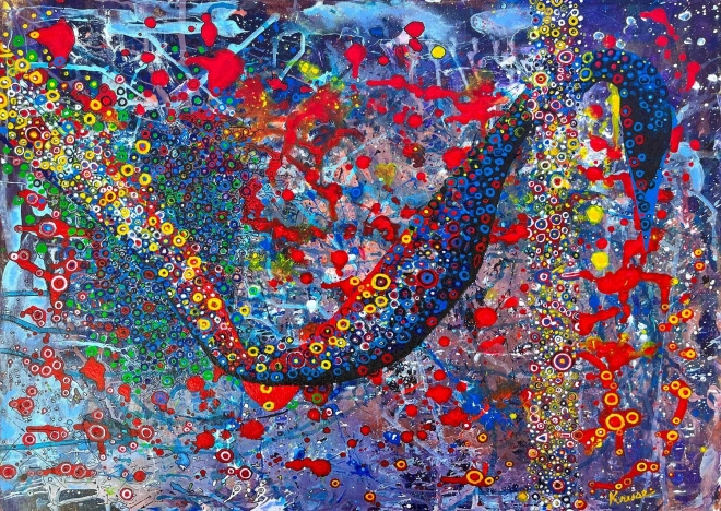 Fehér kócsag puzzle 1000 darab