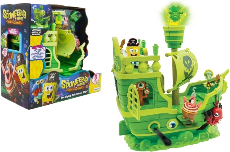 SpongeBob – A Repülő Hollandi kalózhajó 6 figurával