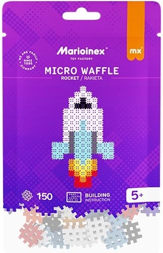 Micro Waffle építőjáték – 150 db elemből