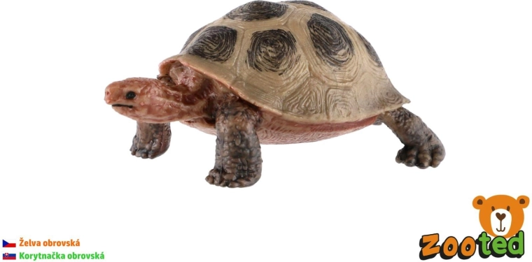 Óriásteknős figura, 8 cm