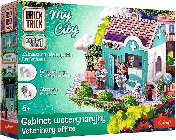 Brick Trick My City állatorvosi rendelő