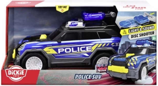 Rendőrségi SUV A.S. kék 30 cm