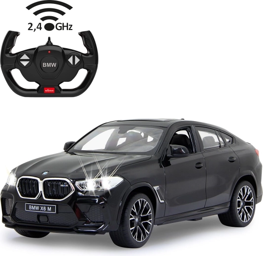 JAMARA BMW X6 M RC autó 1:14 méretarányban, fekete