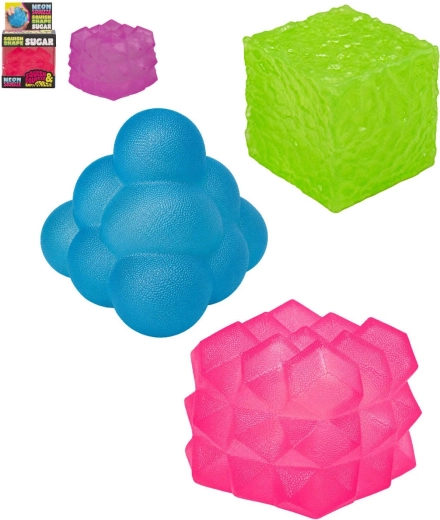 Neon Squeeze Mega Squeeze Sugar antistressz nyomkodós játék Neon Squeeze Mega Squeeze Sugar 5,5 cm – 1 db