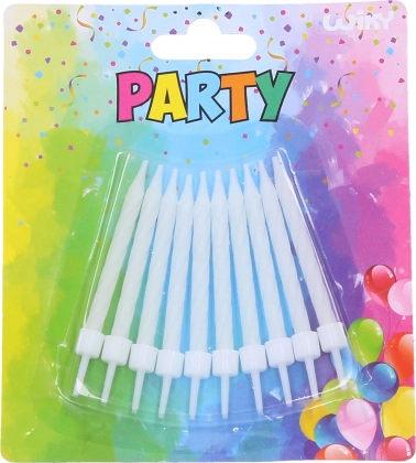 Foszforos gyertyák tartókkal