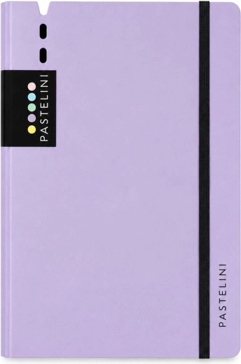 Pastelini karis blokk A5 habanyagból, lila