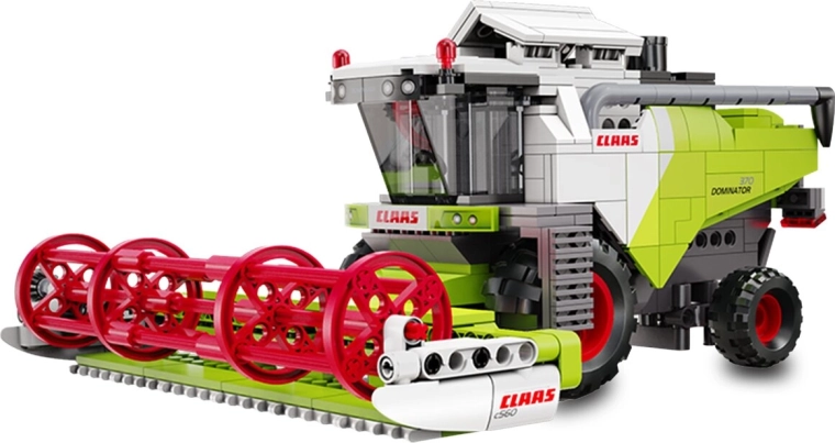 CaDA Claas Dominator 370 építőjáték 1:24 méretarányban
