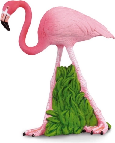 Műanyag flamingó figura