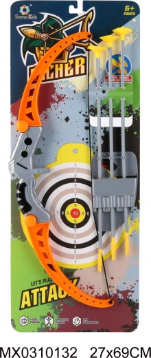 Gyerek íj- és nyílkészlet tapadókoronggal