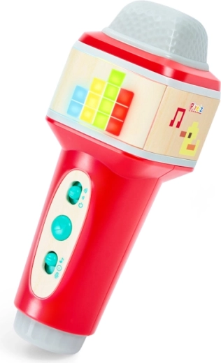 Hape Pixelz Popstar mikrofon fény- és hangeffektekkel