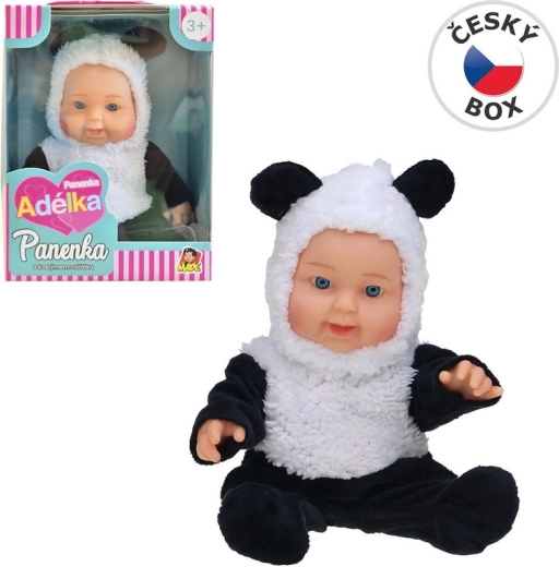 Baba állatjelmezben – panda, 22,5 cm
