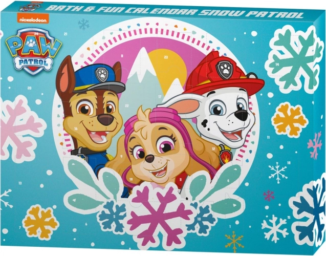 Adventi naptár PAW PATROL – Havas őrjárat