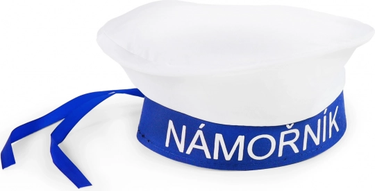 Gyerek matrózsapka szatén szalaggal