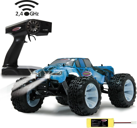 JAMARA Ice Tiger elektromos RC monster truck 4WD 1:10 LED-del