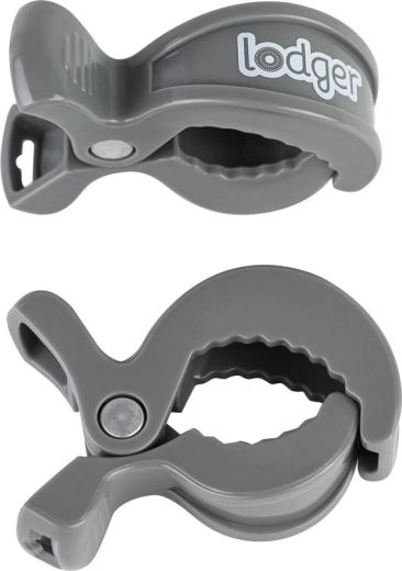 Lodger klipszek pólyához Swaddle Clip Carbon (2 db)