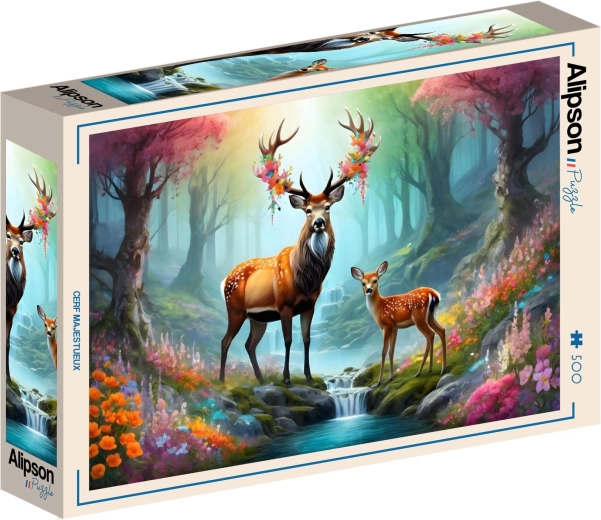 Alipson puzzle Fenséges szarvas 500 darab